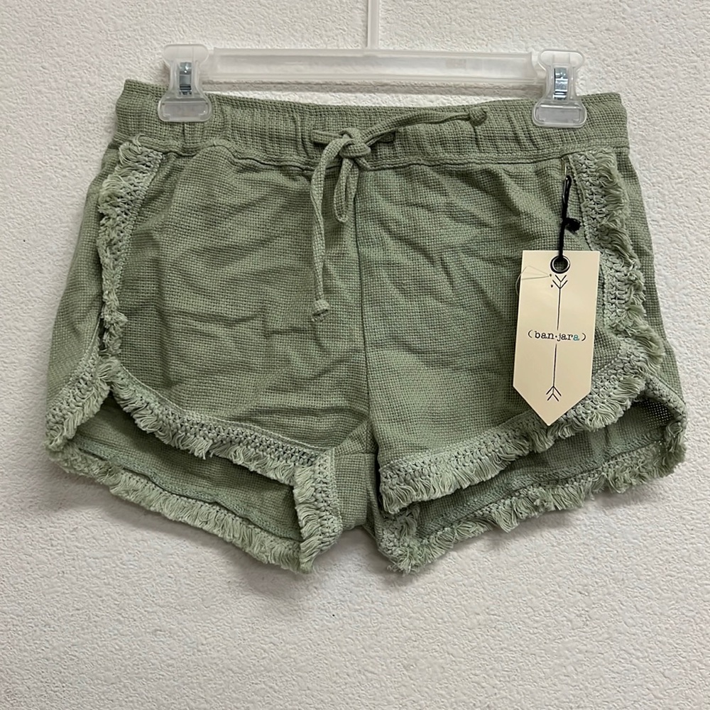 Boho Banjara Knit Shorts S